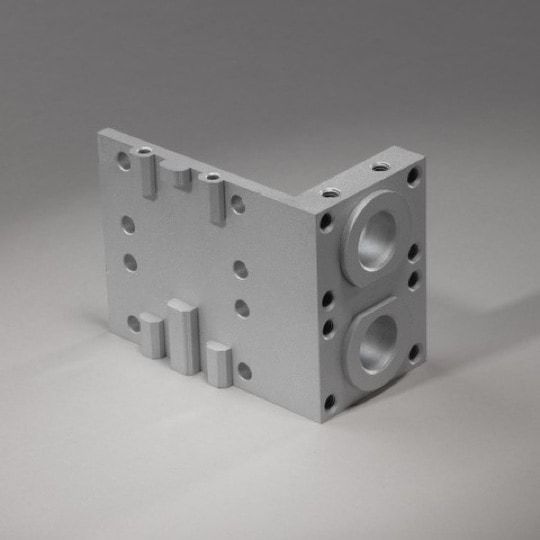 Microbillage sur aluminium